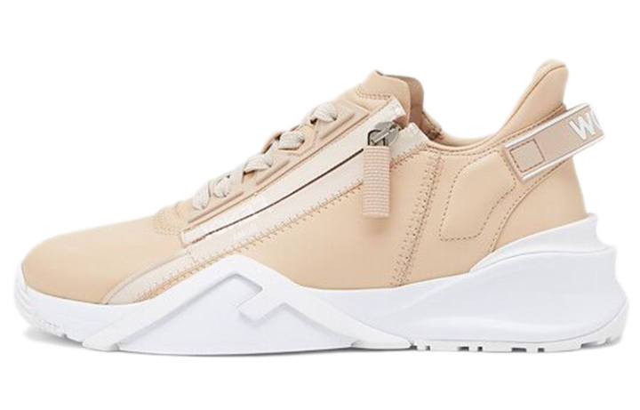 FENDI FENDI Flow Pink Leather Women's