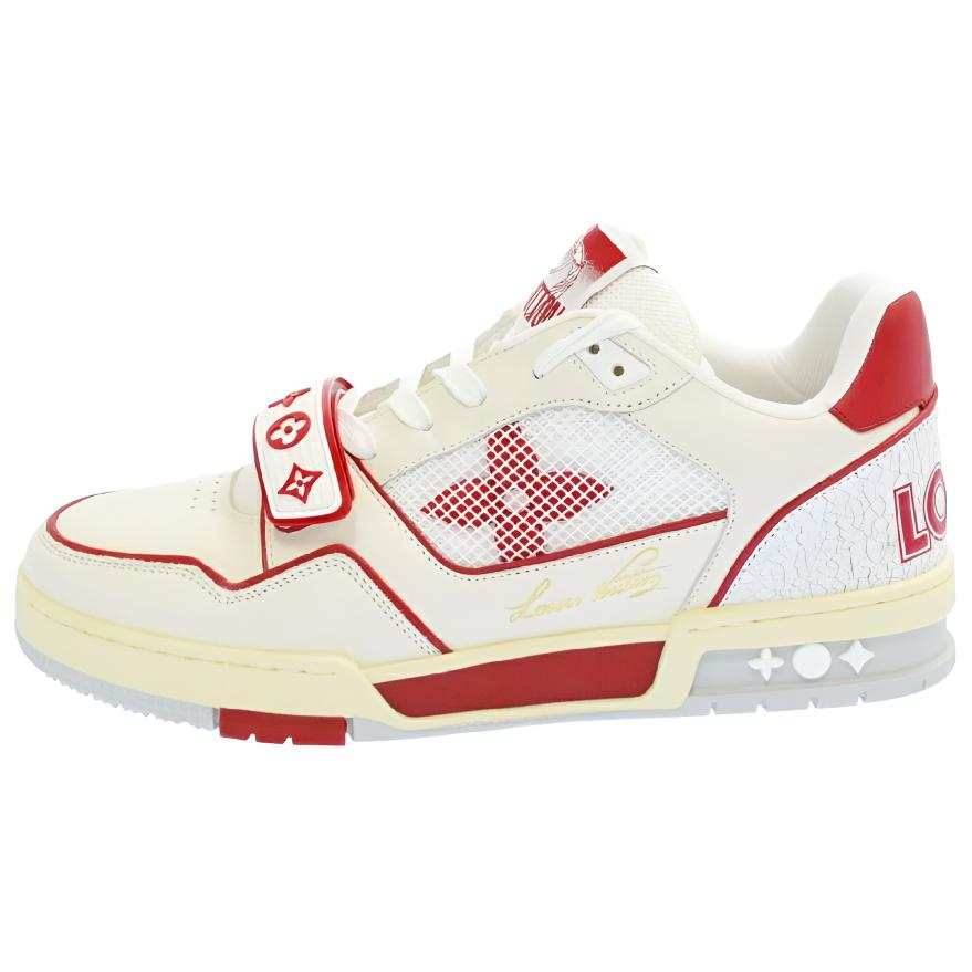LOUIS VUITTON LOUIS VUITTON Lv Trainers 'Red Mesh'