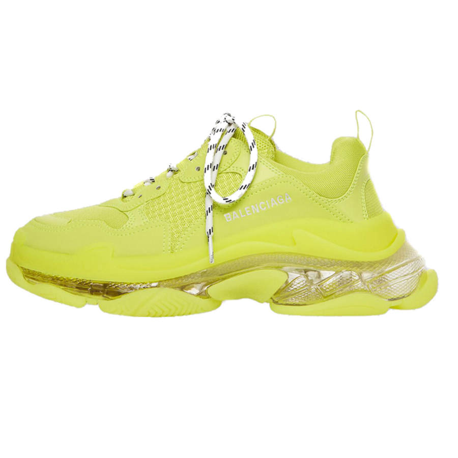 Balenciaga Triple S Clear Sole Fluo Yellow