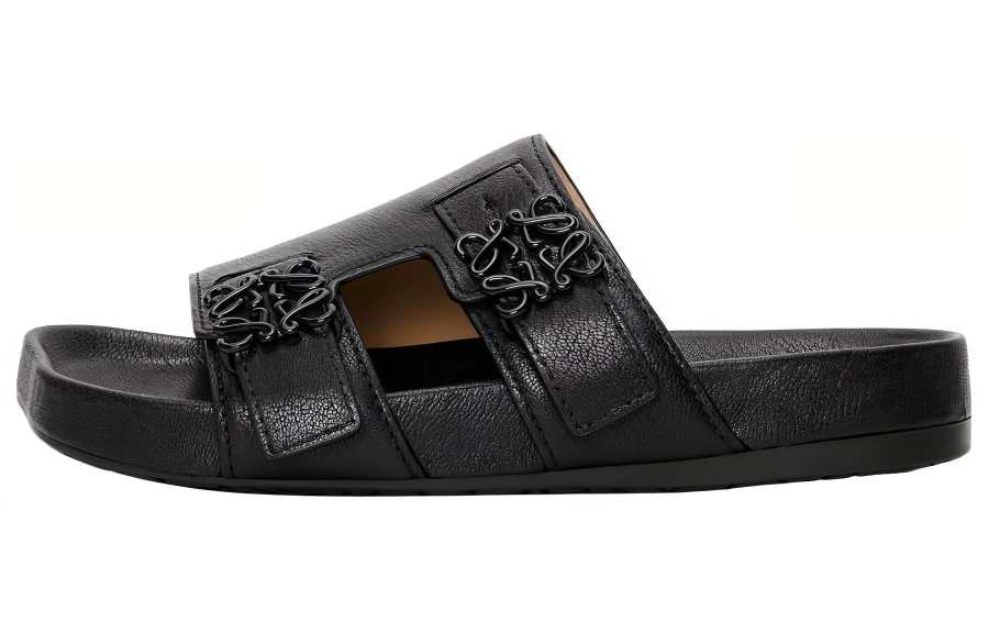 LOEWE LOEWE Slide Slippers Women's Black