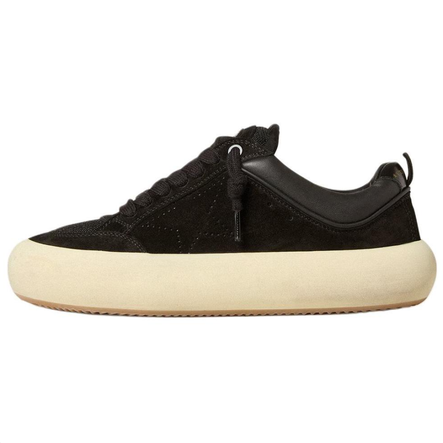 Golden Goose Space Star Low top Skateboard Shoes Men's Black