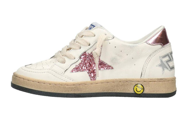 Golden Goose Kids Superstar Distressed Sneakers