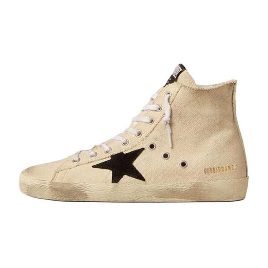 Golden Goose Francy High top Skateboard Shoes Women's White