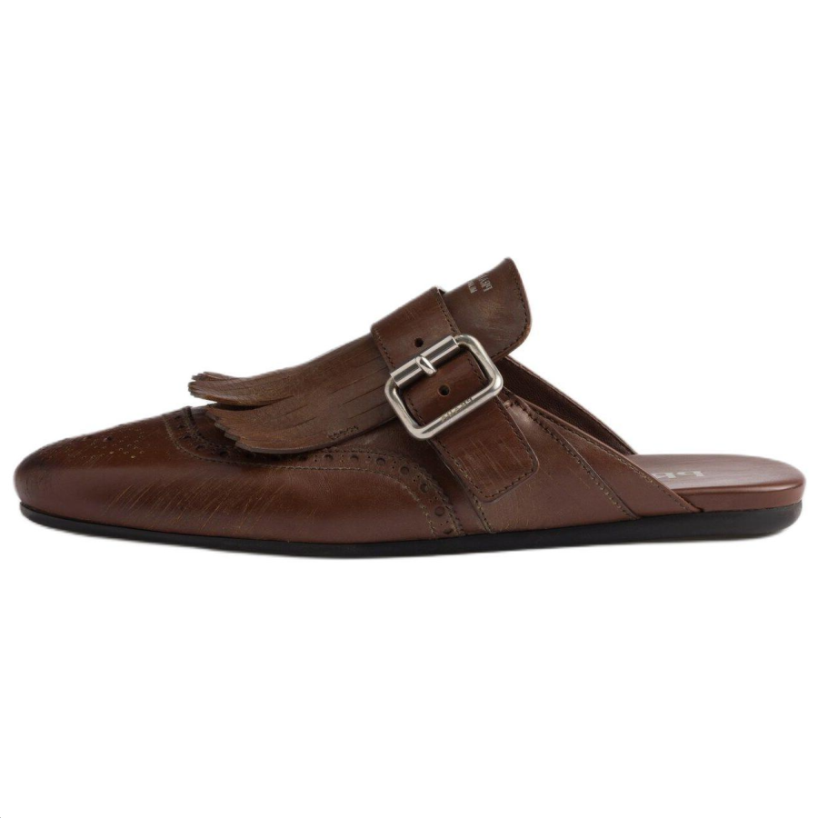 PRADA PRADA Closed Toe Slippers Women's Brown