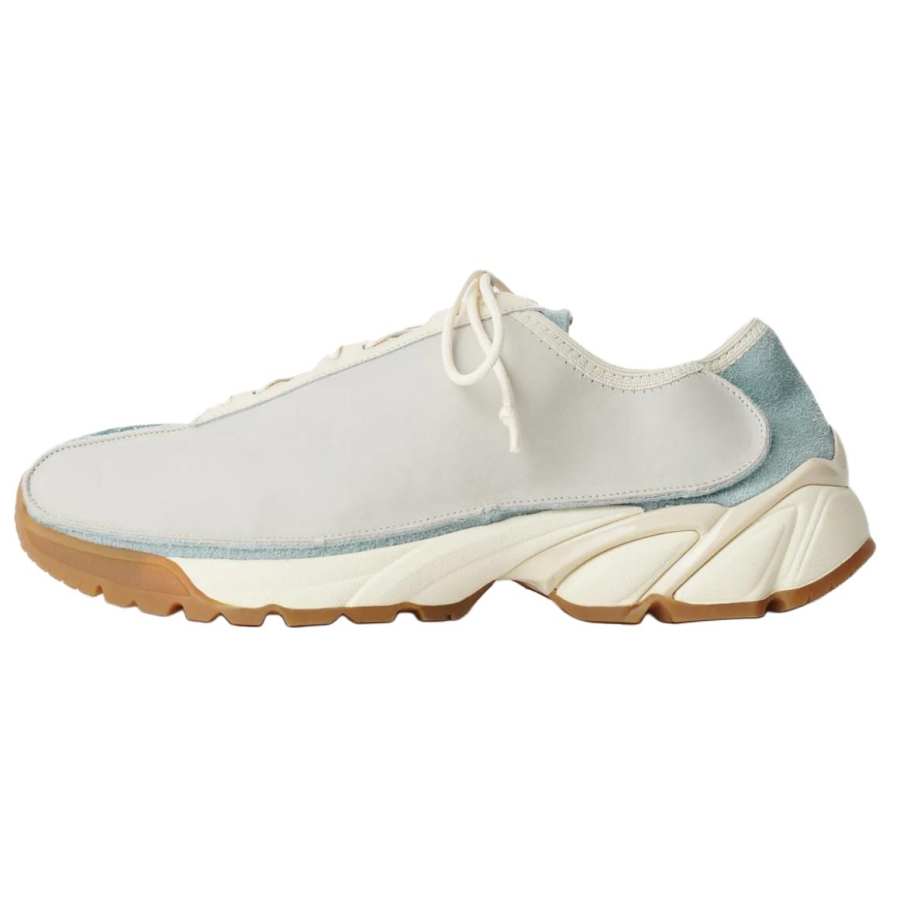 OUR LEGACY Leather, Suede Low top Casual Shoes Unisex Blue