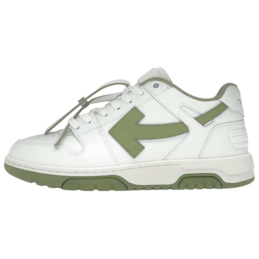 OFF-WHITE OFF WHITE Out Of Office Ooo Low Tops White Sage