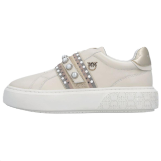 PINKO Embellished Low Top Sneakers Women's
