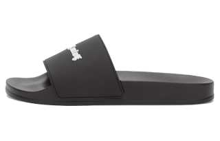 PALM ANGELS Logo Embossed Slides