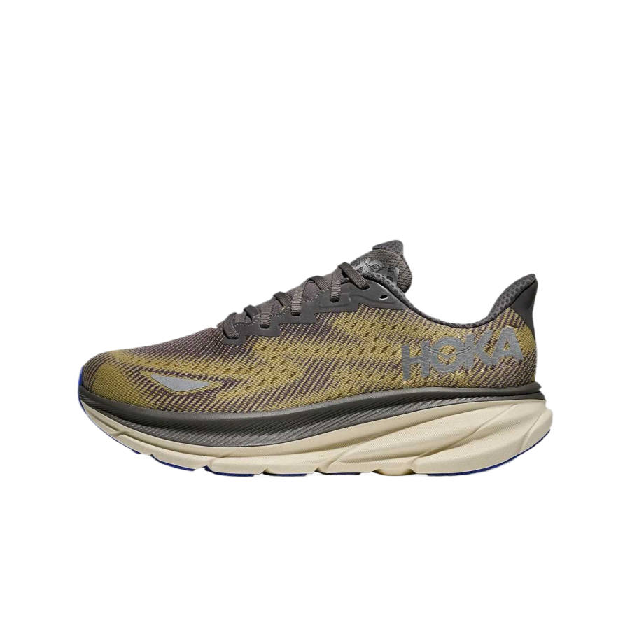 HOKA ONE ONE Clifton 9 Cushioning Waterproof Support Impact Resistant Low top Running Shoes Men's
