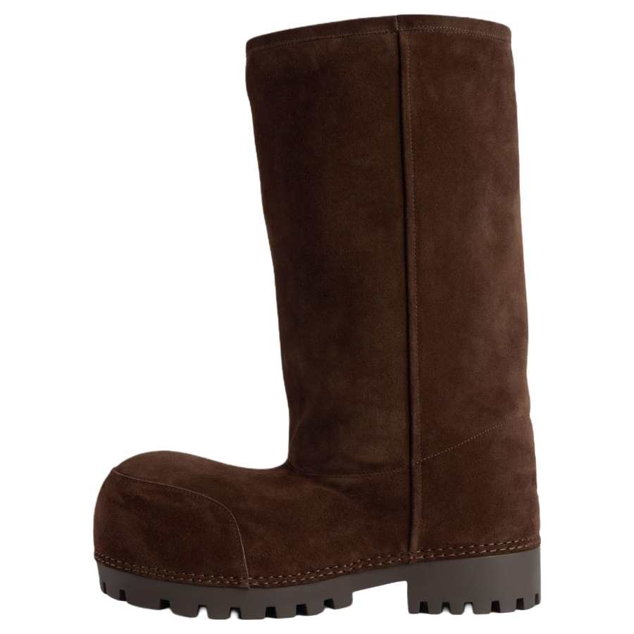 Balenciaga alaska fur high boot