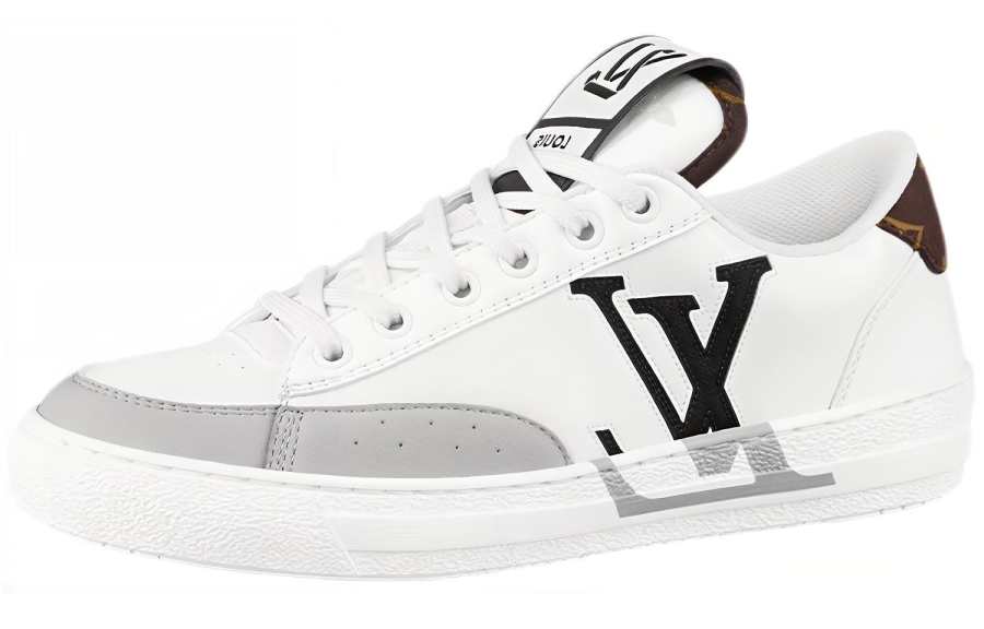 LOUIS VUITTON Lv Charlie Sneakers 'White Grey Black' Women's