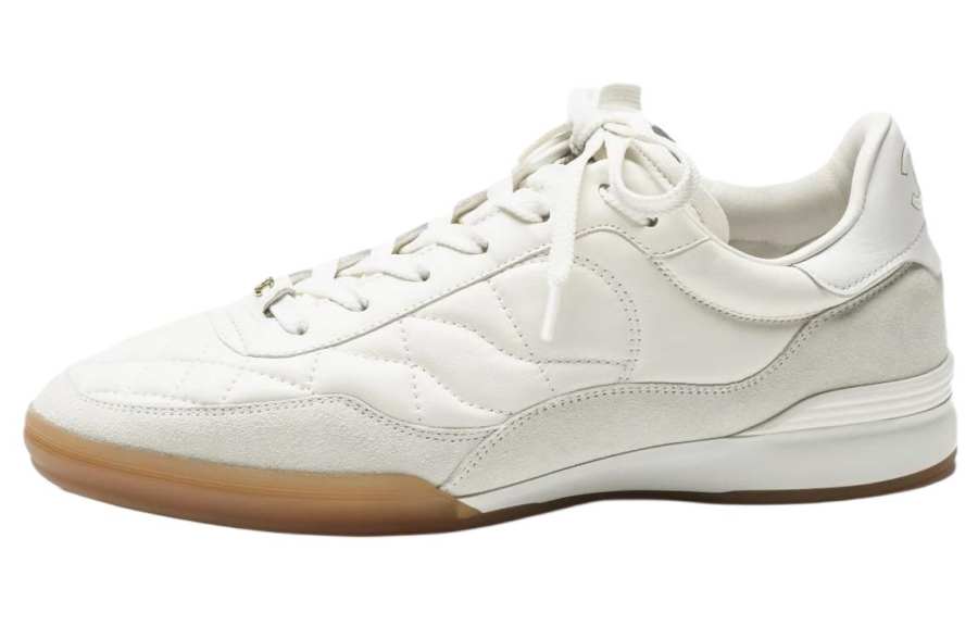 CHANEL Cow Leather Low top Casual Shoes Women's White