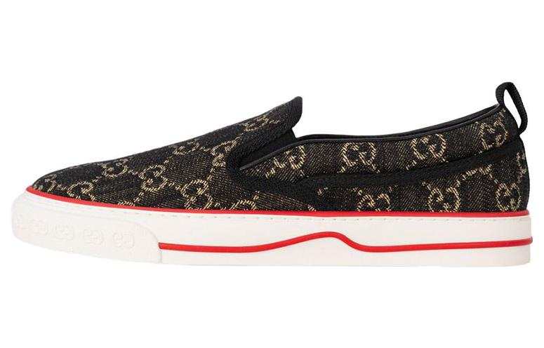 Gucci Tennis 1977 Slip-On 'GG Black Denim'