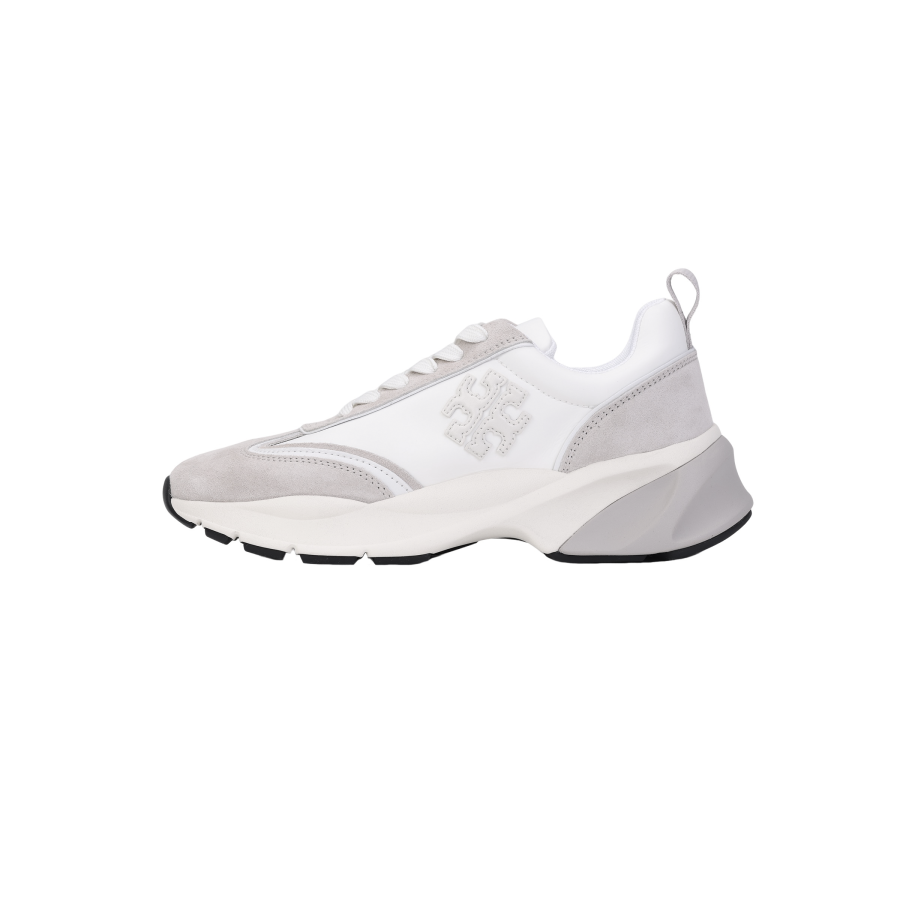TORY BURCH Good Luck Suede Low top Casual Shoes Women's Lime Gray