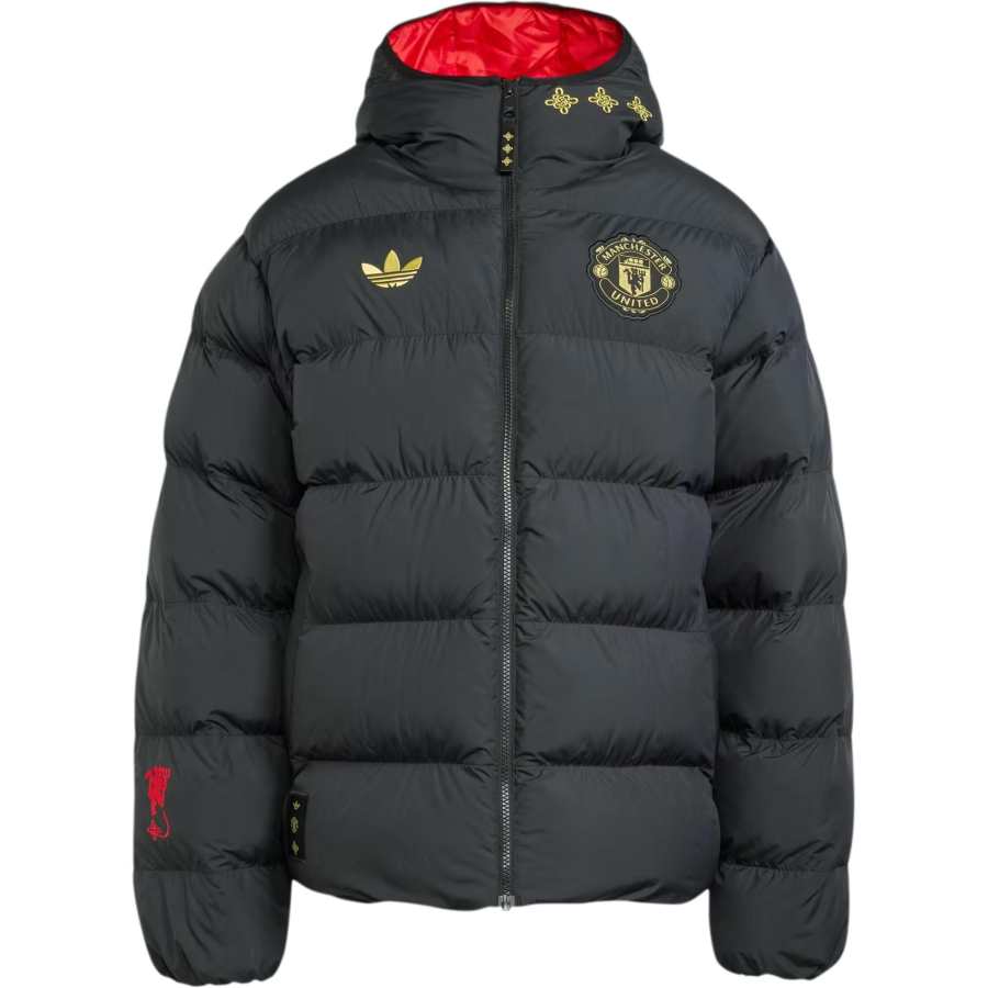 Adidas Originals Manchester United CULTURAL STORY PADDED JACKET Puffer Jacket Men's