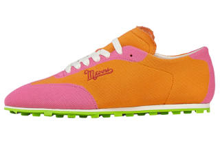 MARNI Pebble Cushioning Low top Sports Casual Shoes Women's Orange Red