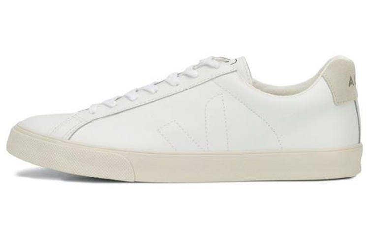 VEJA VEJA Esplar Leather Stitched White Tan