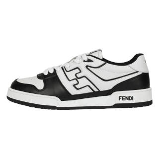 FENDI Match Panelled Low Top Sneakers