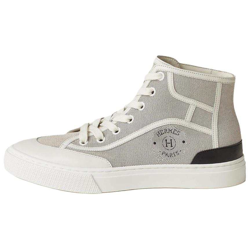 HERMES Get Up Stylish Skateboarding Shoes Women's Gray White