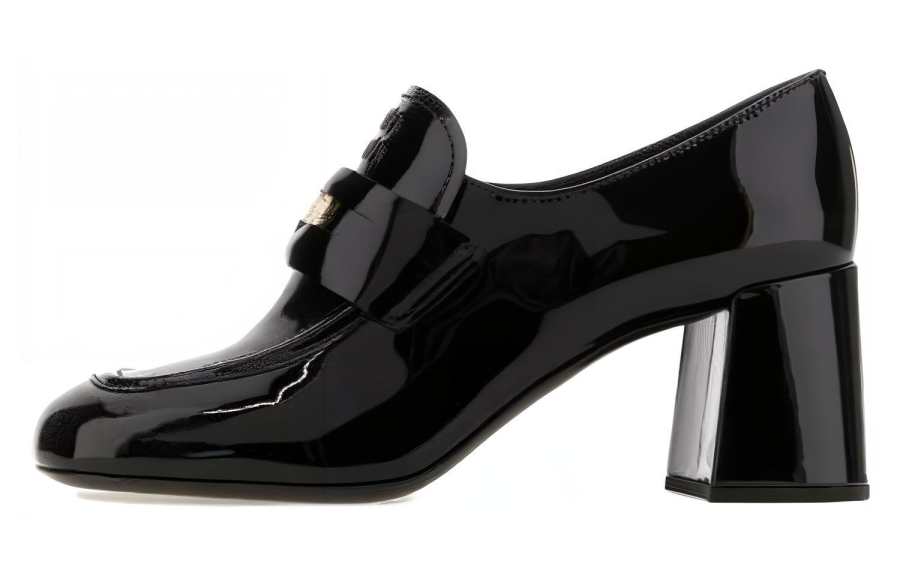MIU MIU 65mm Leather Penny Loafers