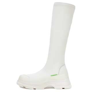 Both Gao Eva Leather Knee high Boots Women's White