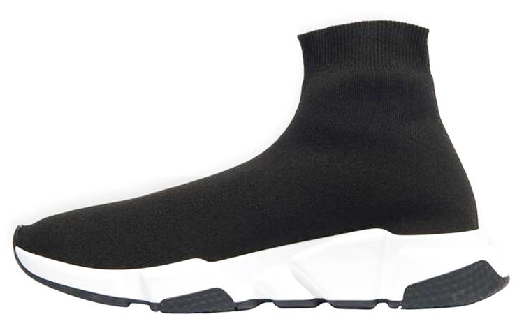 Balenciaga Speed 1.0 Recycled Knit Graffiti Sneakers 'Black'