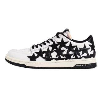 AMIRI Stars Low Top White Beige