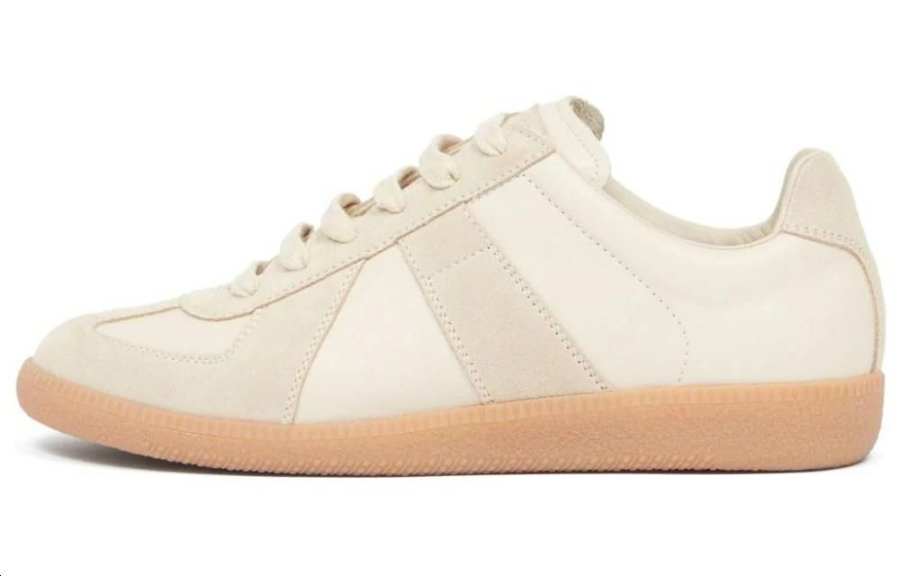 Maison Margiela Replica Low top Skateboard Shoes 3cm Women's Light Umber