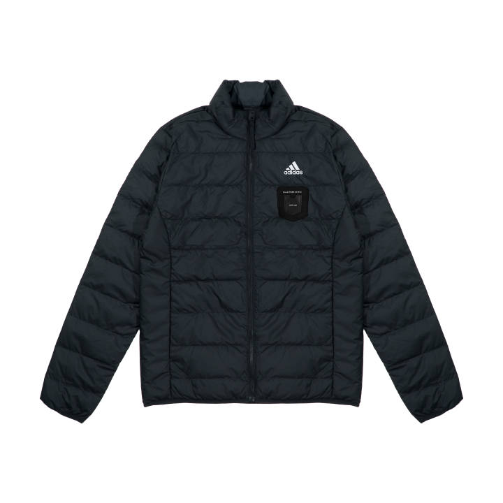 Adidas Adidas Down Jackets Unisex Black Stand Collar Lightweight