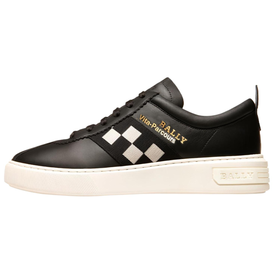 BALLY Vita Parcours Sports Low top Stylish Skateboarding Shoes Men's Black