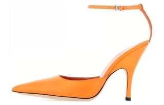 By Far Ankle Strap 70mm Pumps