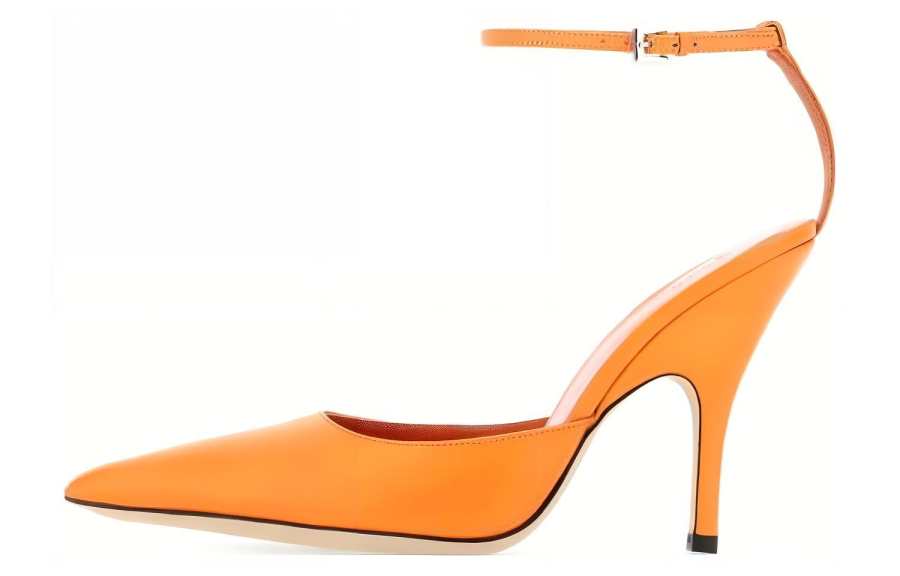 By Far By Far Ankle Strap 70mm Pumps