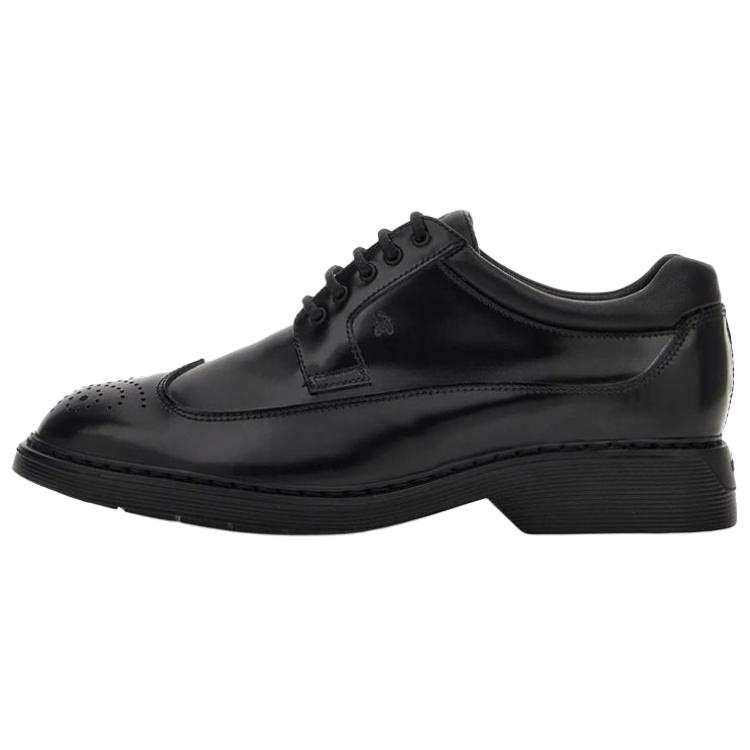 HOGAN H576 Lace Up Men's Casual Shoes Men's Black