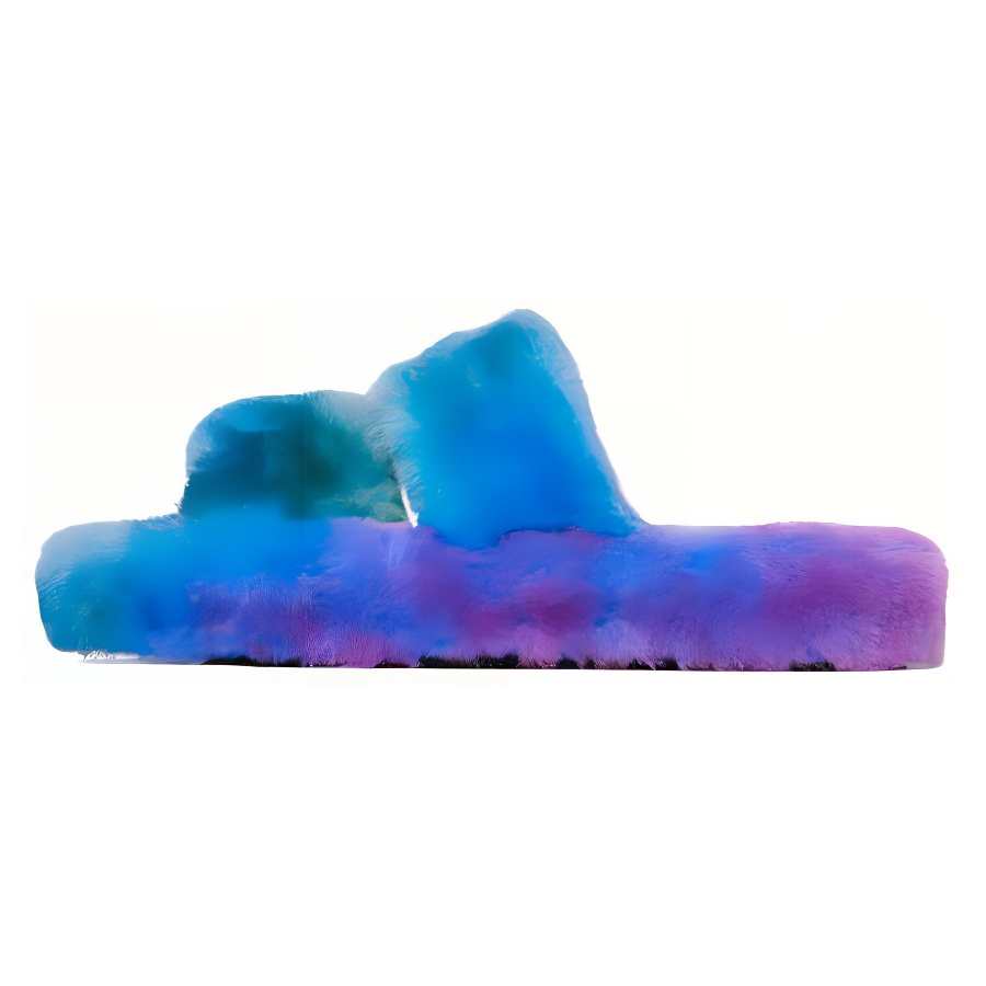 CELINE CELINE Triomphe Slide Slippers Women's Blue