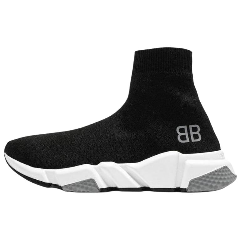Balenciaga Speed High top Casual Shoes Women's Black