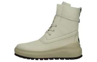 STONE ISLAND Shadow Project Logo-patch Leather Boots
