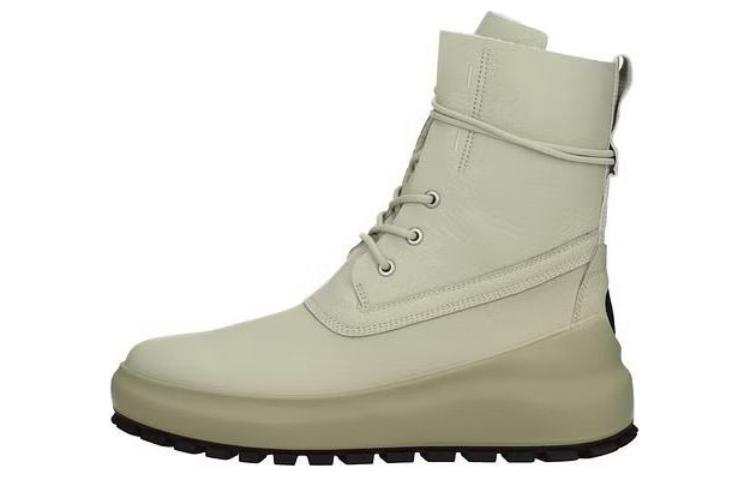 STONE ISLAND STONE ISLAND Shadow Project Logo-patch Leather Boots