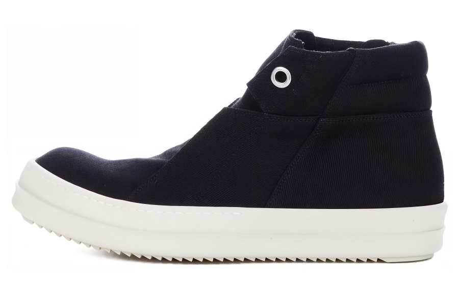 Rick Owens DRKSHDW Mid top Skateboard Shoes Men's Black