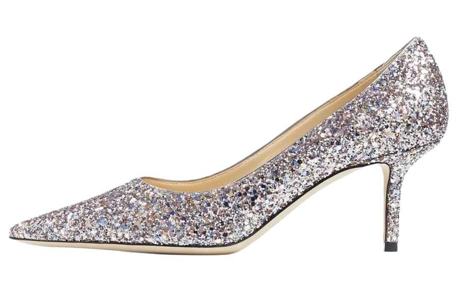 Jimmy Choo LOVE Slim Heel High Heel Wedding Shoes 6.5cm Women's Colorful Melange