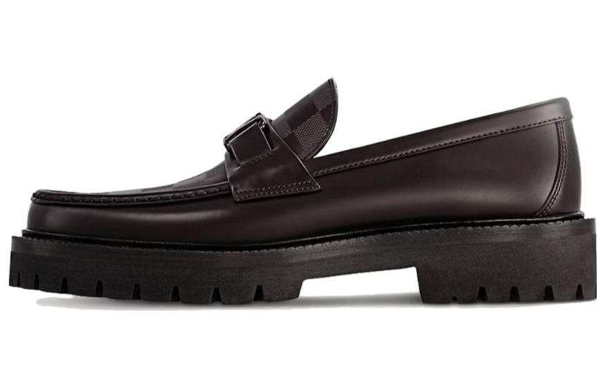 LOUIS VUITTON Major Loafers Men's Brown