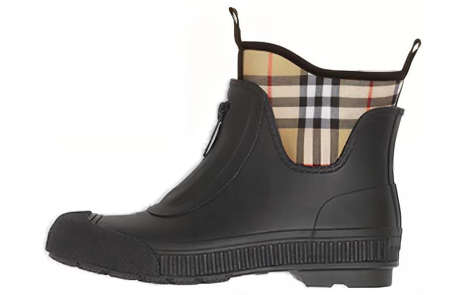 Burberry Burberry Check-panel Rain Boots