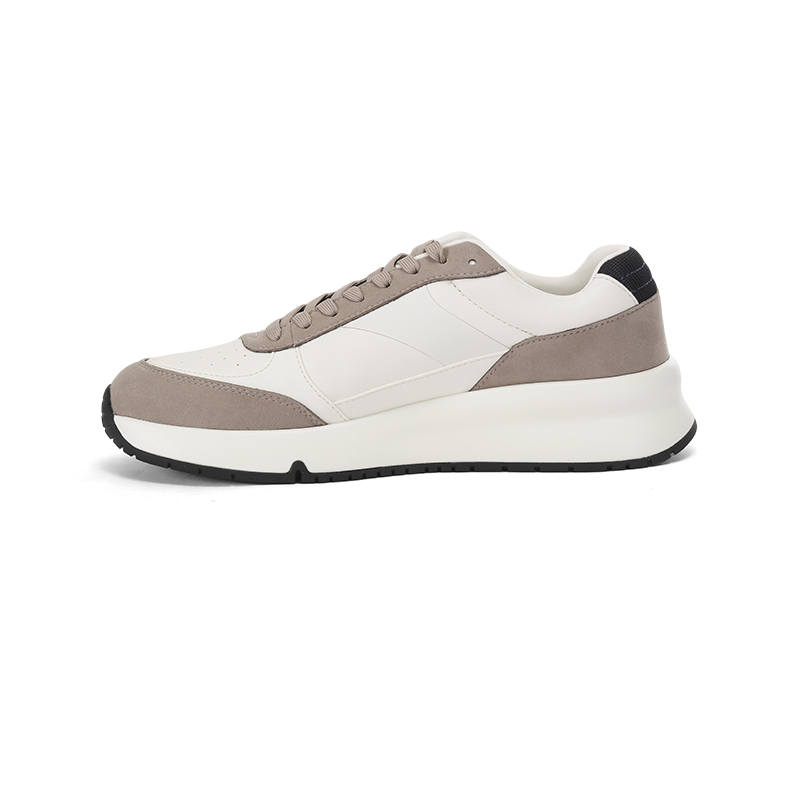 ARMANI EXCHANGE ARMANI EXCHANGEAE Low top Casual Shoes 5cm Men's Ecru Gray Brown