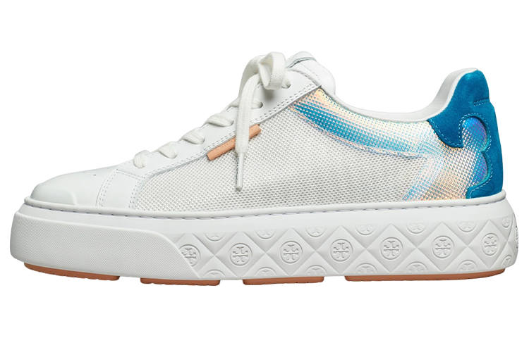 TORY BURCH Low top Stylish Skateboarding Shoes Women's White