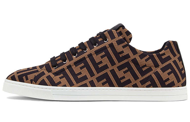 FENDI FENDI Ff Logo Low Top Sneakers