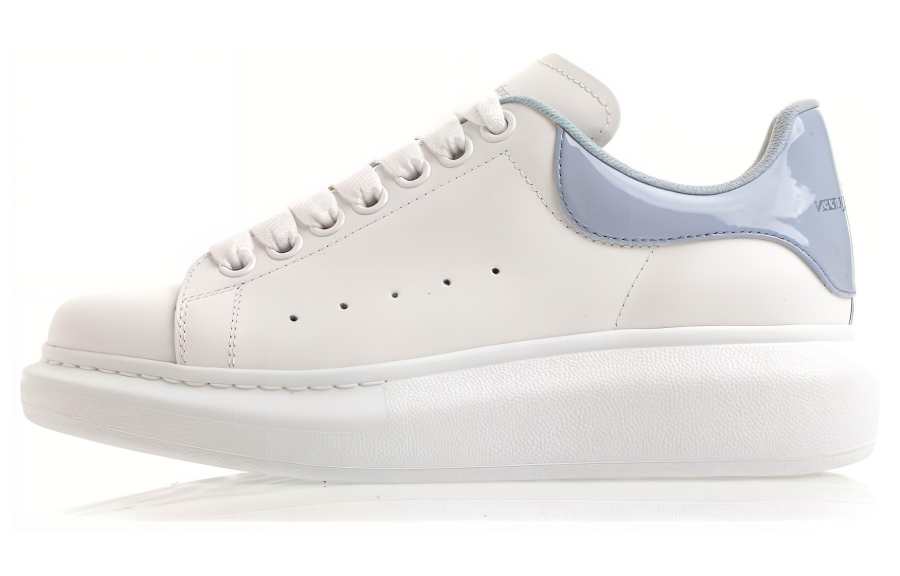 Alexander McQueen Larry Oversize Sneakers 'White Blue' Women's