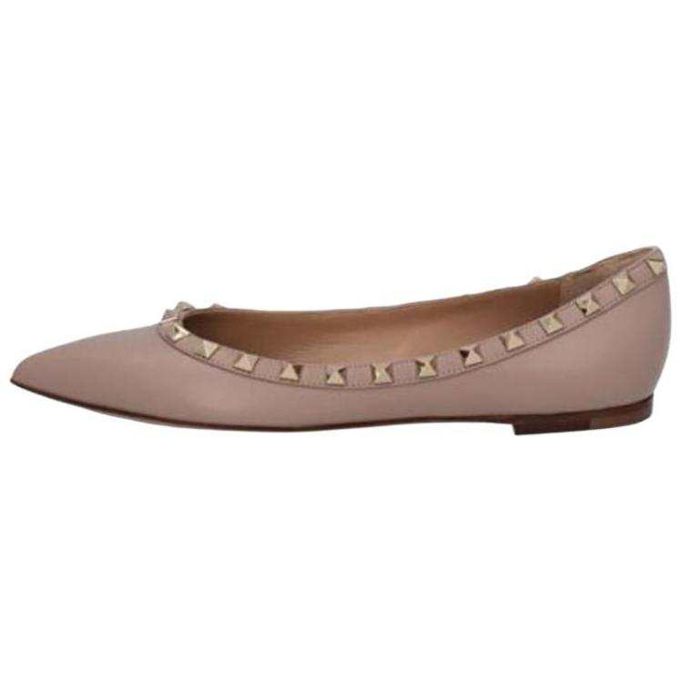 Valentino Rockstud Women's Casual Shoes Women's Nude