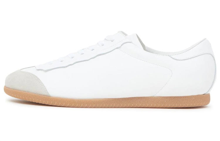Maison Margiela Panelled Lace Up Sneakers