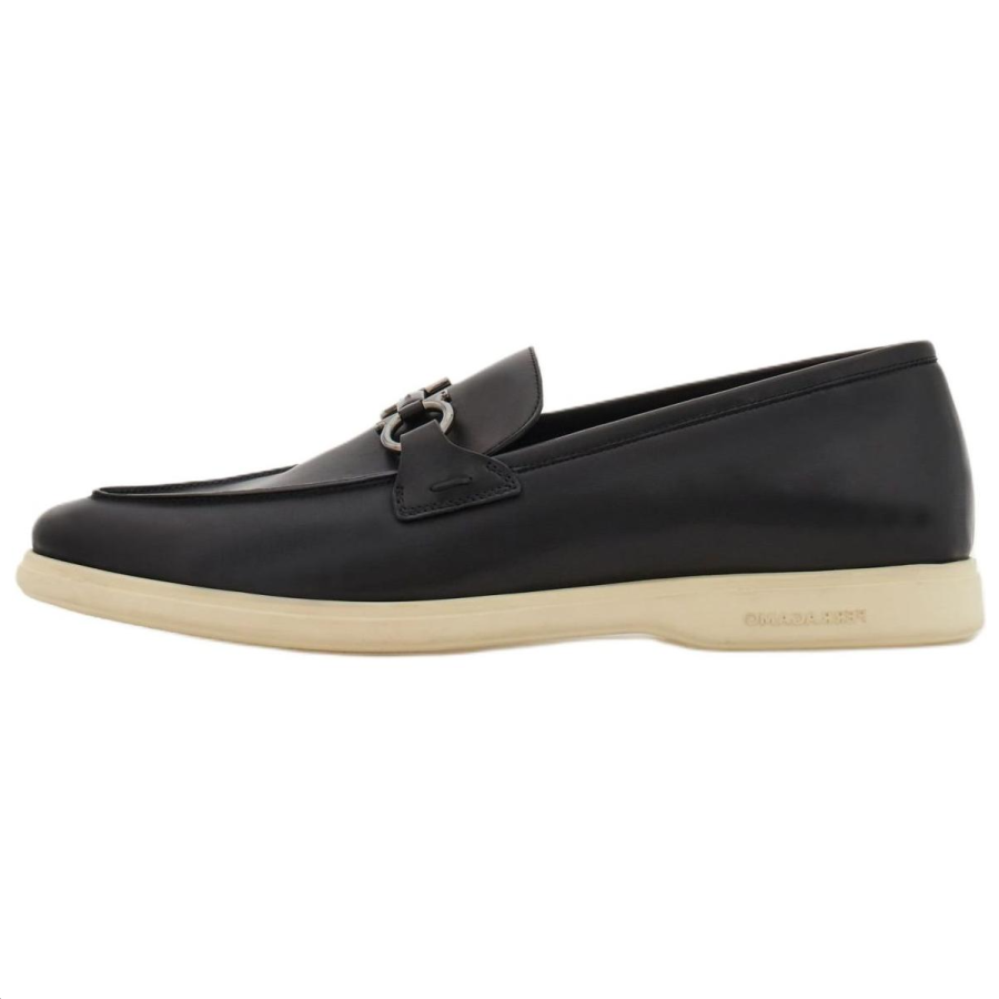 Ferragamo FERRAGAMO Gancini Loafers Men's Black