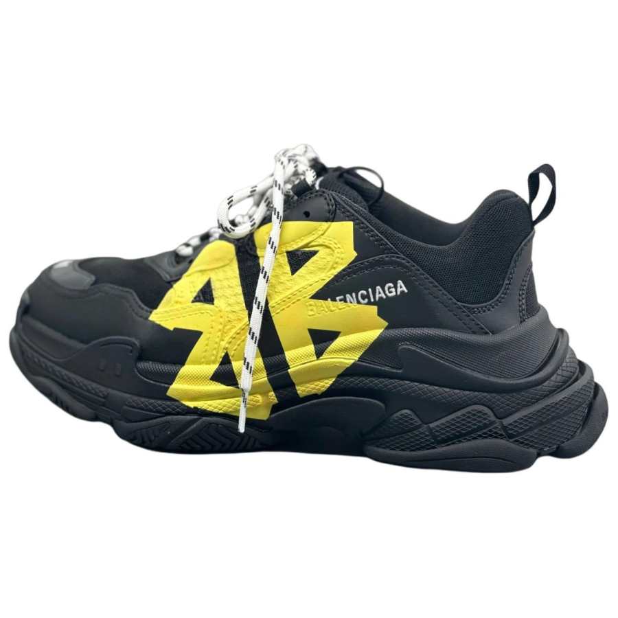 Balenciaga Triple S Tape Type Lace Up Sneakers