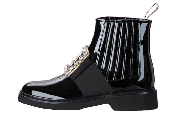 Roger Vivier Buckle Detailed Chelsea Boots Women's